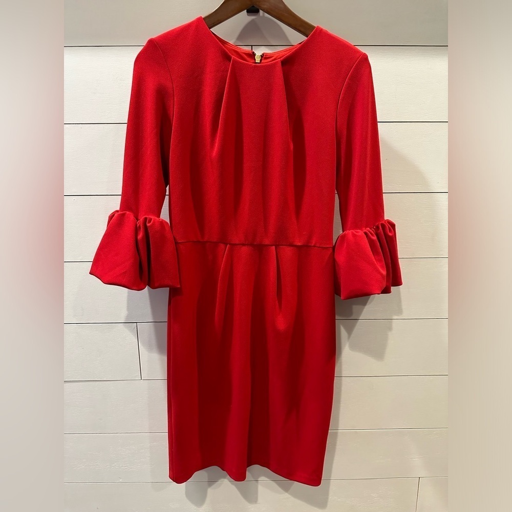 Betsy & Adam Women’s Elegant Red Women's Dress- size 8